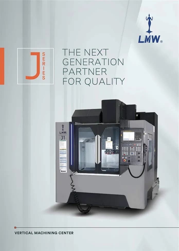 J Series Catalogue cover