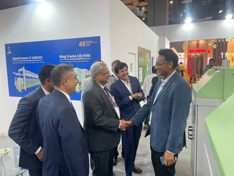 Bharat Tex 2024: LMW Showcases Innovation in Spinning Technology