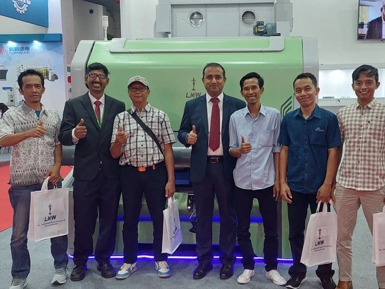 INDO INTERTEX 2024: A Successful Showcase of LMW’s Card LC636 SX