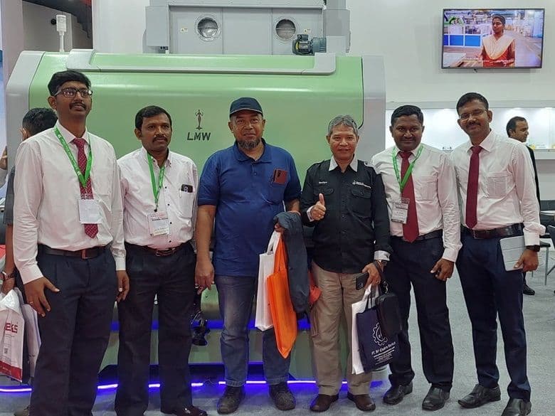 INDO INTERTEX 2024: A Successful Showcase of LMW’s Card LC636 SX