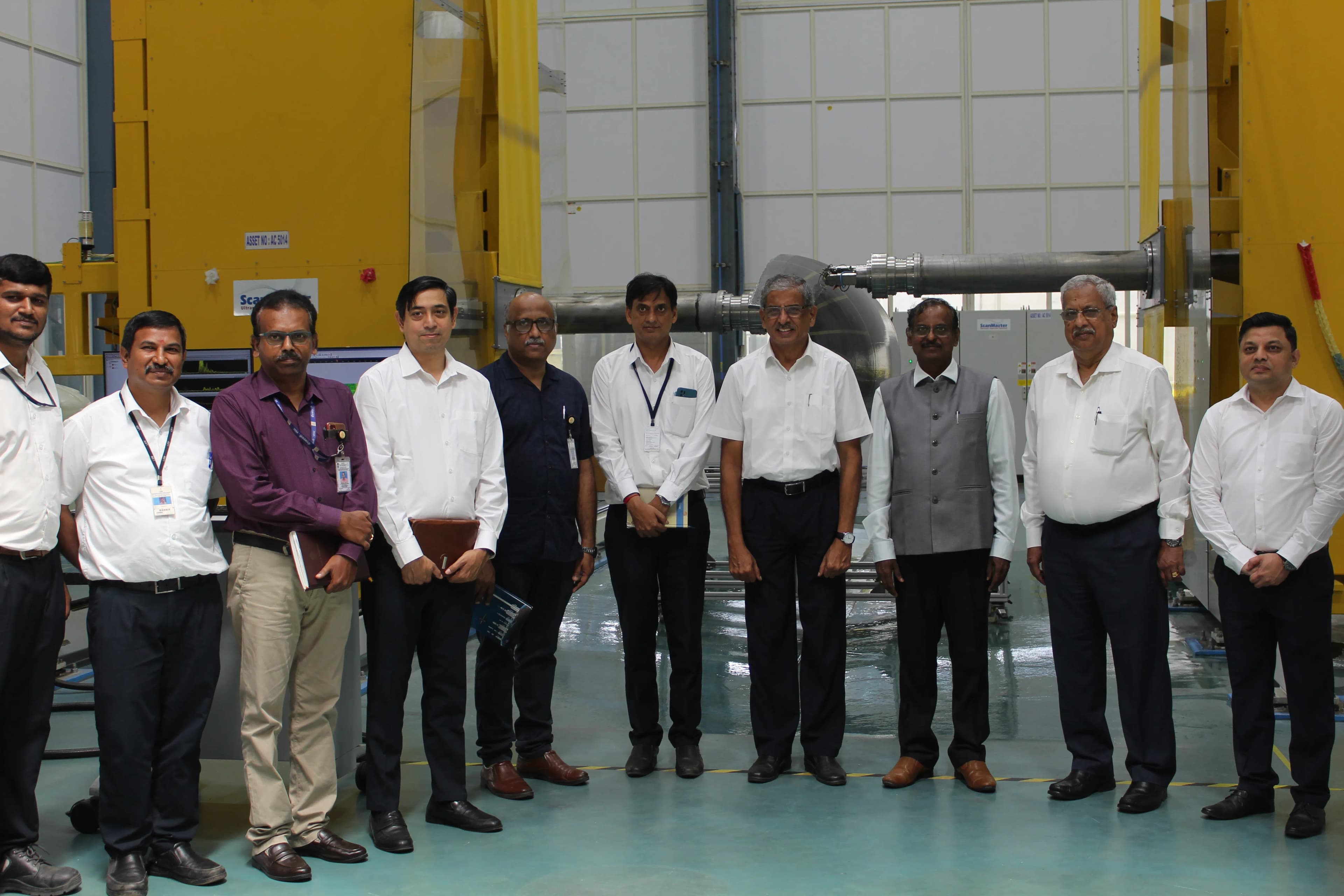 ISRO Chairman reviews LMW’s Payload Fairing for GSLV Mk-III