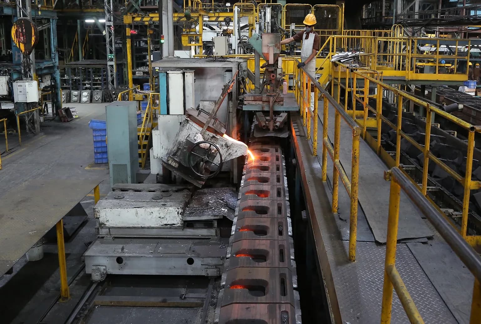 Moulding line