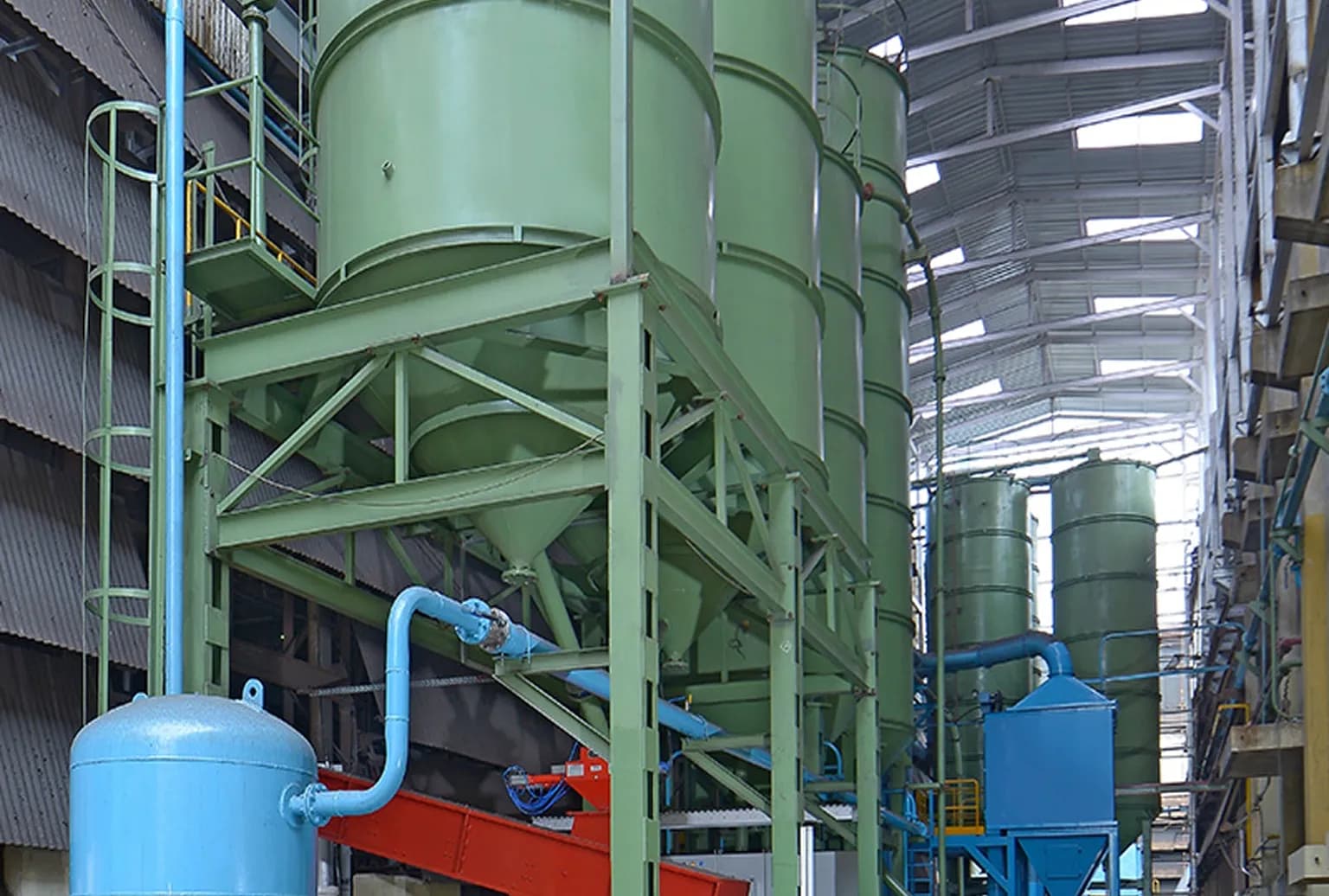 Sand plant