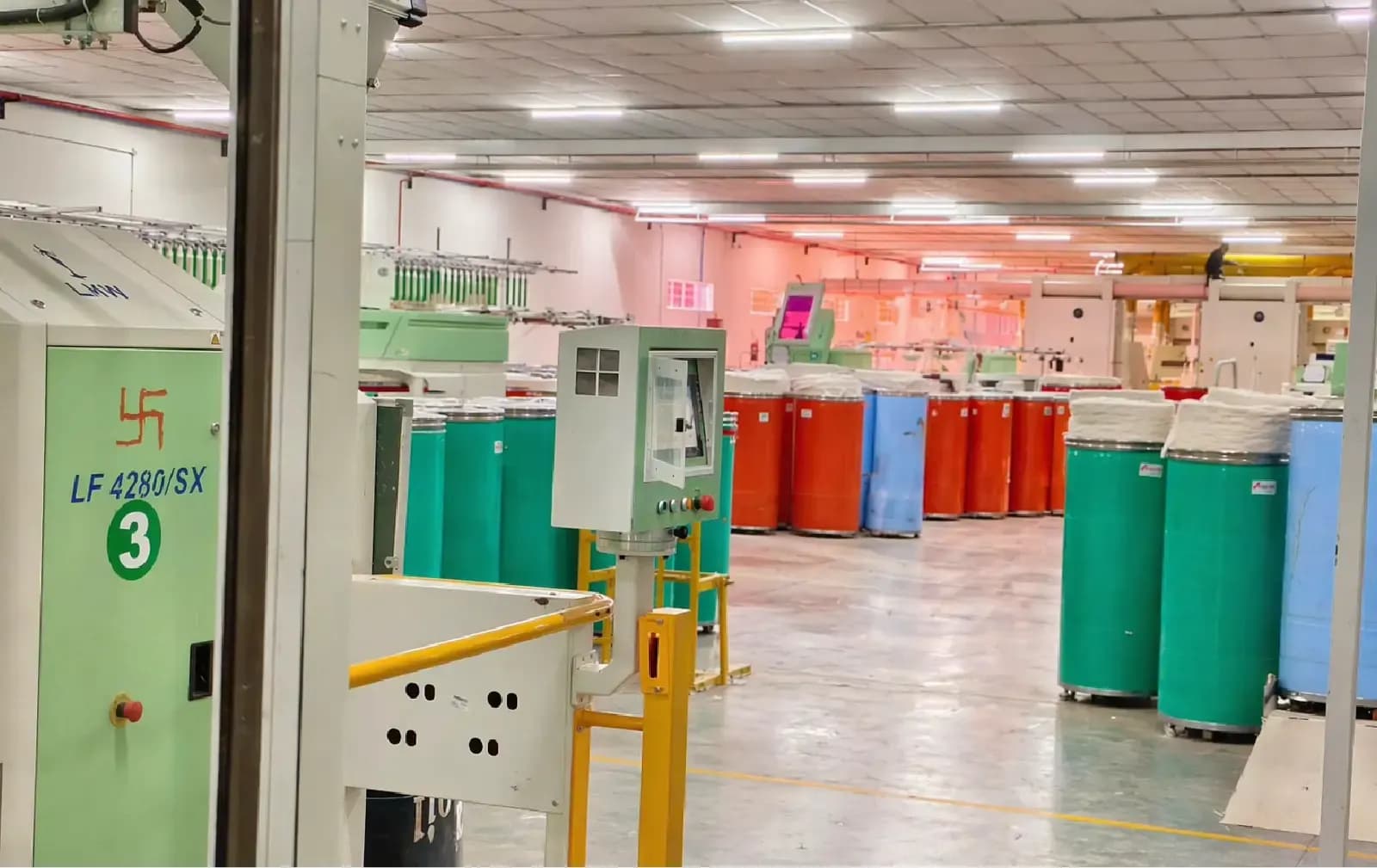 Excellence in Spinning: VishwaTriveni Cotspin Sets New Standards in Yarn Realization and Benchmarking Performance with LMW Machinery