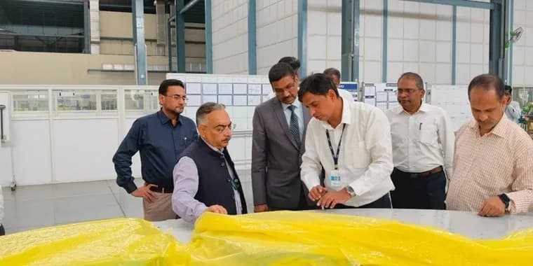 LMW ATC Delivers India's largest-ever Composite Ogive Payload Fairing (OPLF) to ISRO