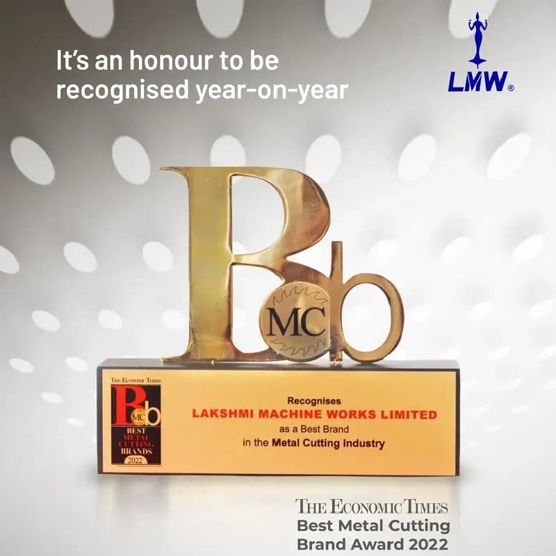 Best Metal Cutting Brand Award - 2022