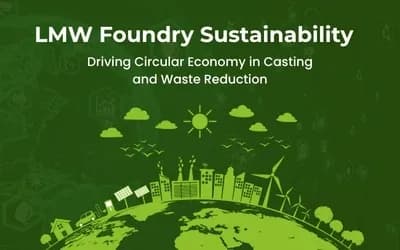 LMW Foundry Sustainability: Driving Circular Economy in Casting and Waste Reduction