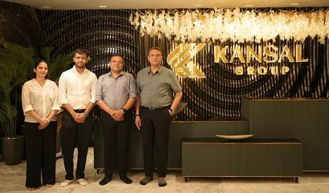 (From left to right – Ms. Tanisha Kansal, Director, Kansal Spinning Pvt Ltd, Mr. Ayush Kansal, Director, Kansal Spinning Pvt Ltd, Mr. Pramod Kansal, Director, Kansal Spinning Pvt Ltd, Mr. Rakesh Kansal, Director, Kansal Spinning Pvt Ltd)