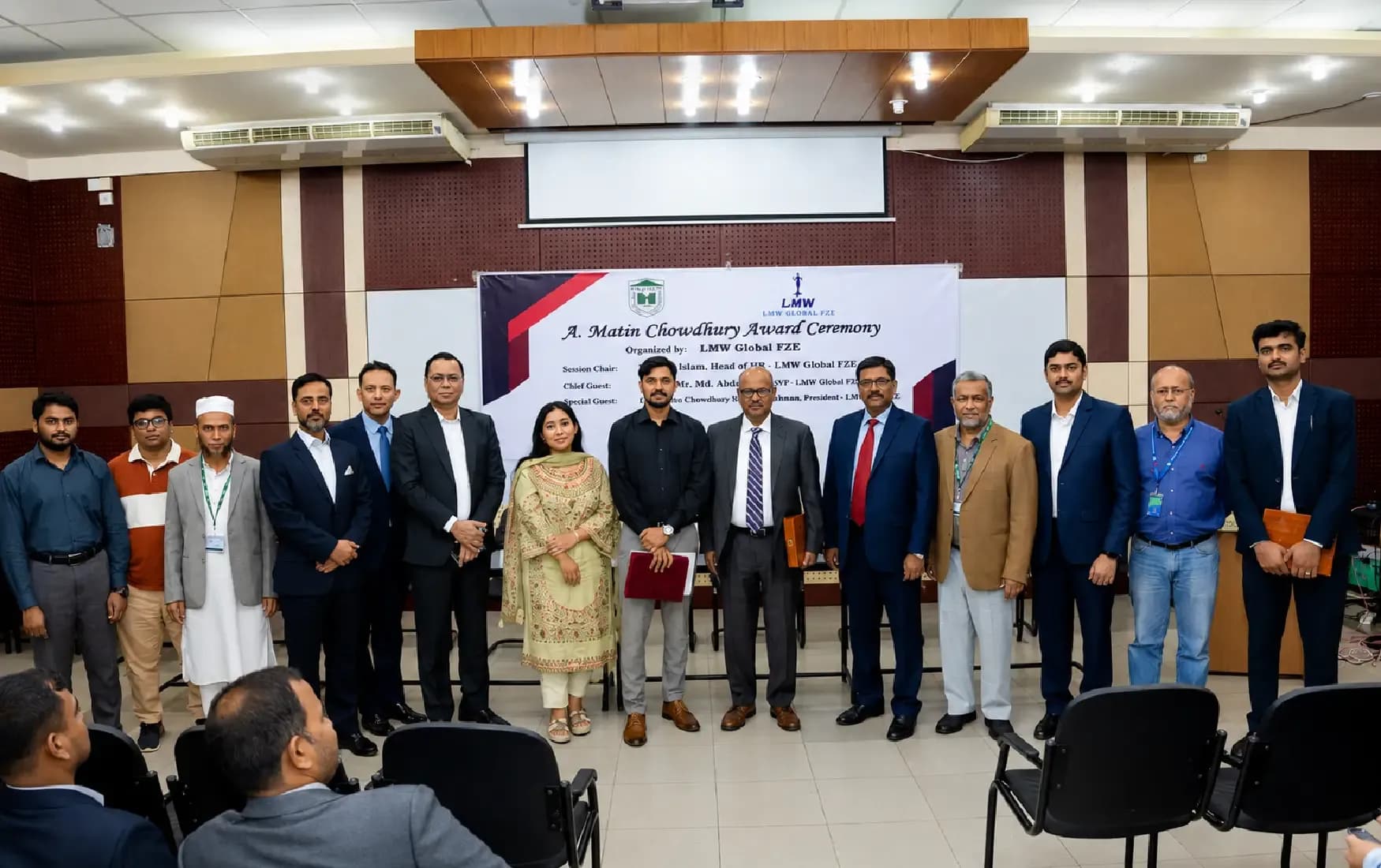LMW Global FZE, UAE Celebrates A. Matin Chowdhury Award at AUST, Dhaka