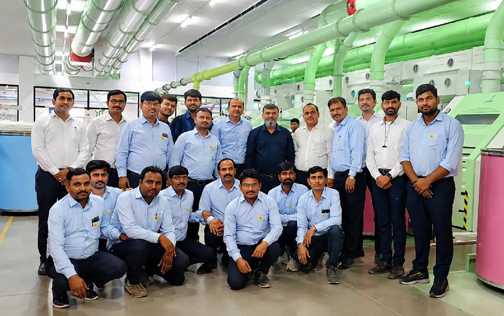 Lokpriya Spinning Mills Completes a year of crafting high quality SIRO & Compact Yarns with LMW’s Smart Machines