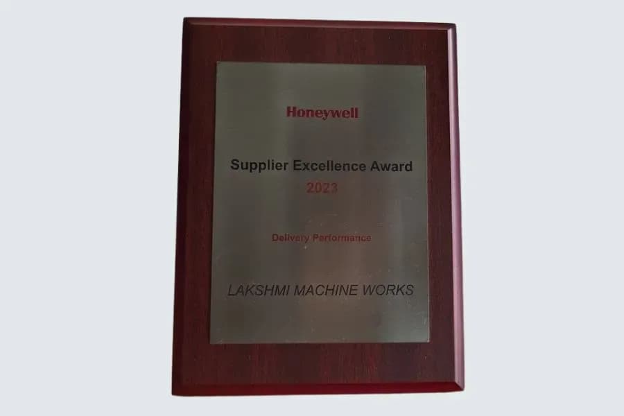Supplier Excellence Award for Delivery Performance 2023