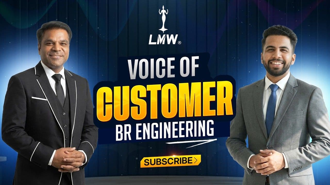 20+ Years of Trust: BR Engineering Works Chooses LMW Again & Again
