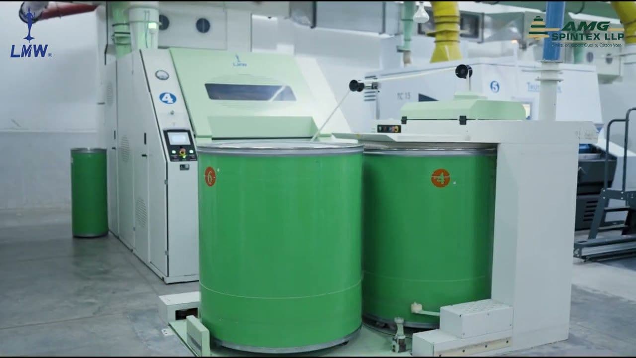 AMG Spintex Success Story | LMW Open-End Spinning Machines Driving 20 Tons/Day